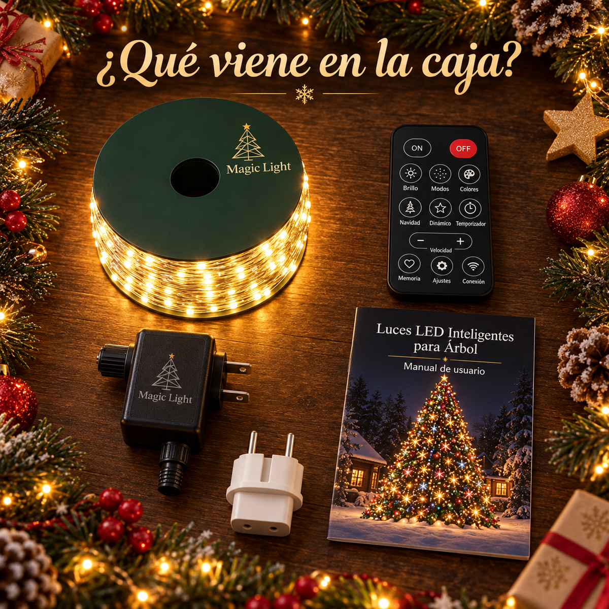 Luces LED Navideñas Inteligentes